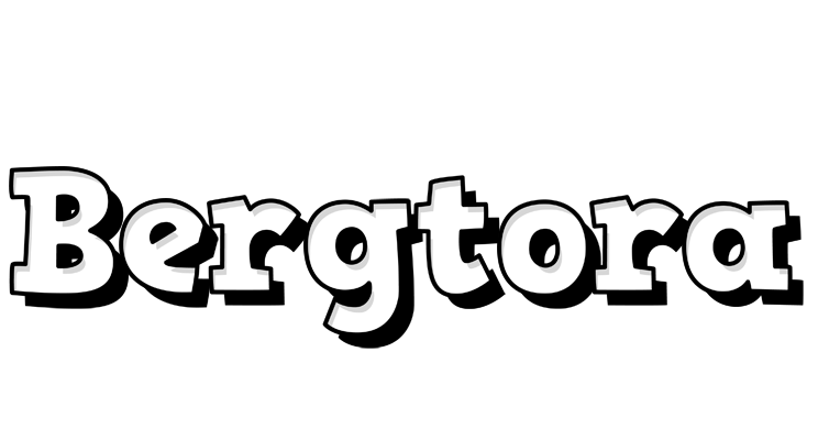 Bergtora snowing logo
