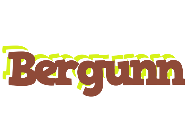 Bergunn caffeebar logo