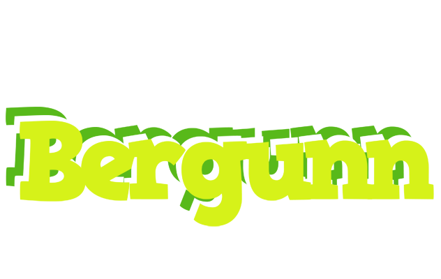 Bergunn citrus logo
