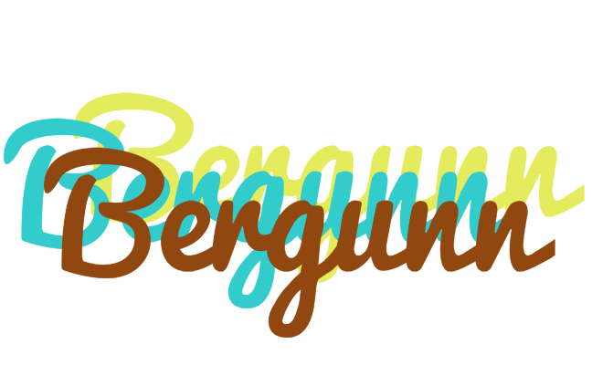 Bergunn cupcake logo