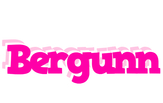 Bergunn dancing logo