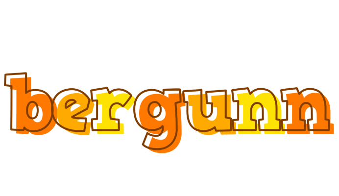 Bergunn desert logo