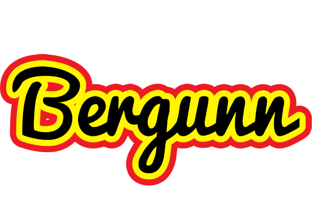 Bergunn flaming logo