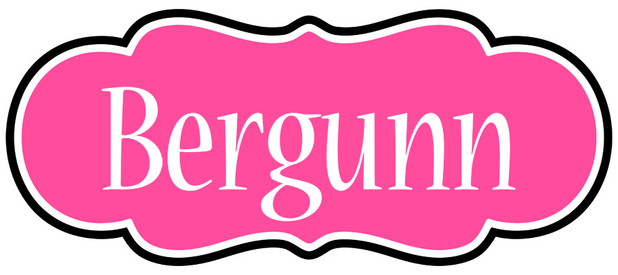 Bergunn invitation logo