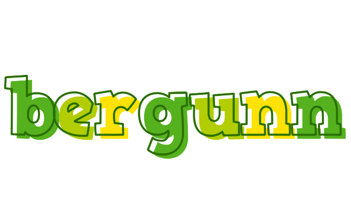 Bergunn juice logo