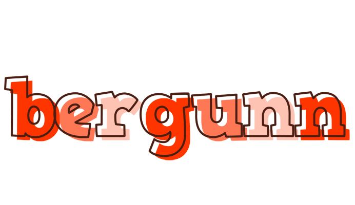 Bergunn paint logo