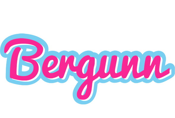 Bergunn popstar logo