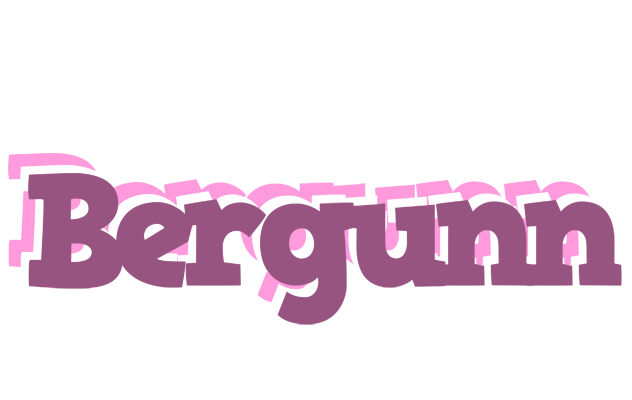 Bergunn relaxing logo