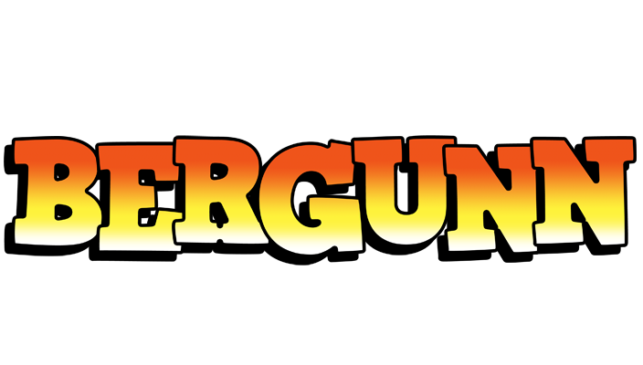 Bergunn sunset logo