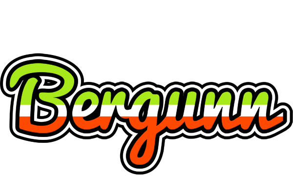 Bergunn superfun logo