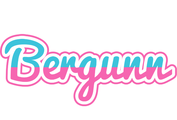 Bergunn woman logo