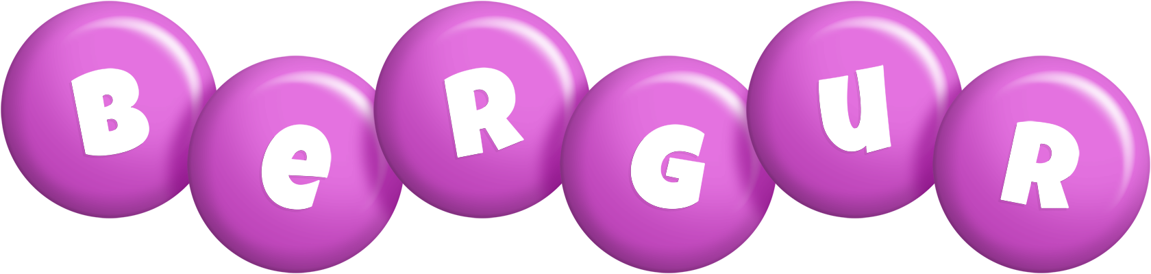 Bergur candy-purple logo