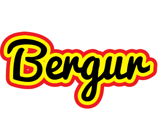 Bergur flaming logo