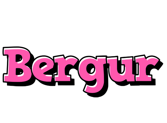 Bergur girlish logo