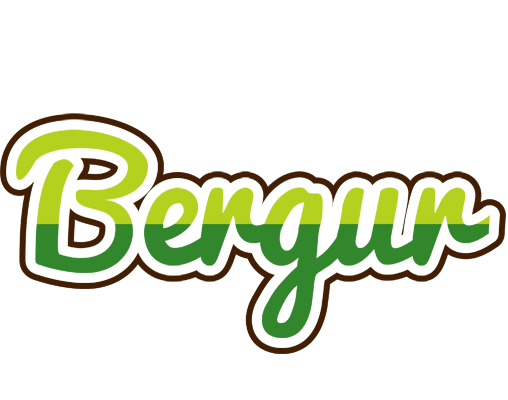 Bergur golfing logo