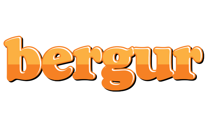 Bergur orange logo