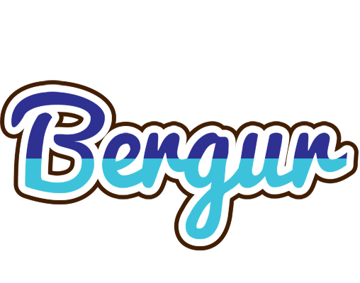 Bergur raining logo