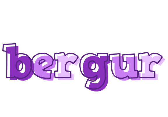 Bergur sensual logo
