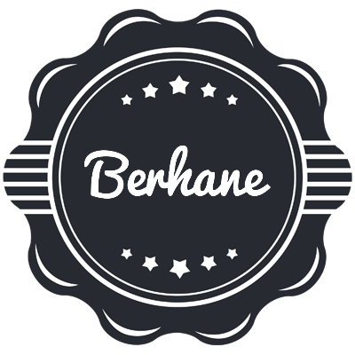 Berhane badge logo