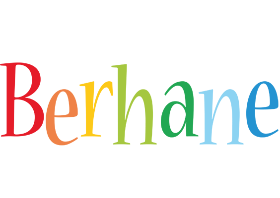 Berhane birthday logo