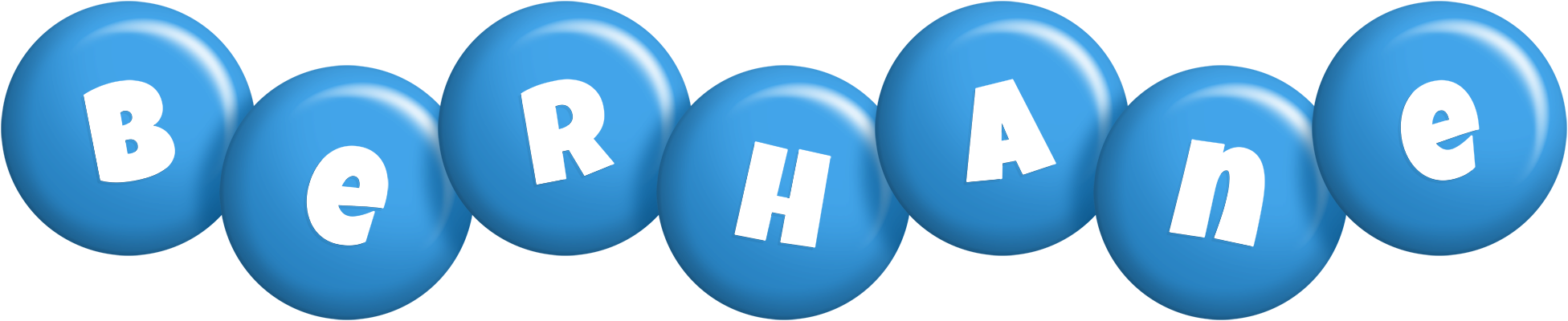 Berhane candy-blue logo