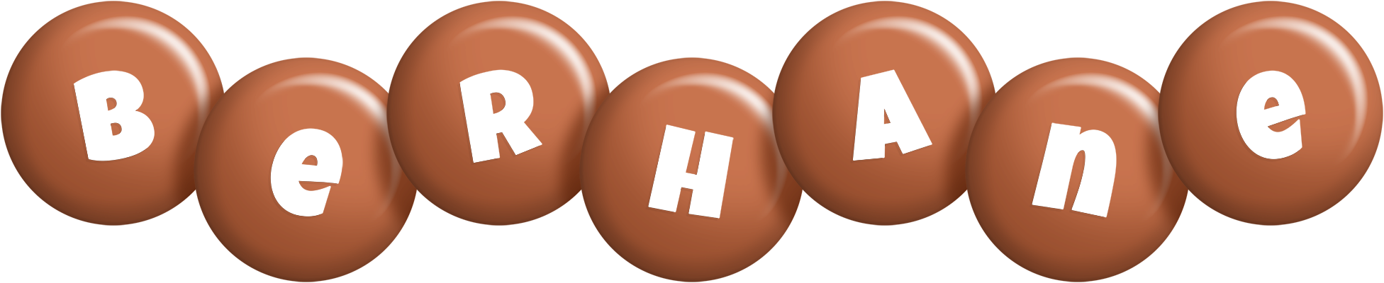 Berhane candy-brown logo