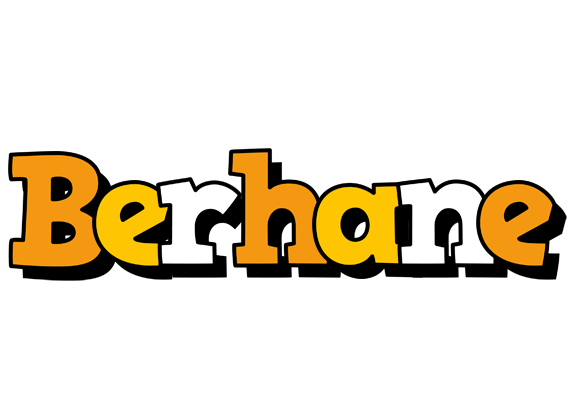 Berhane cartoon logo