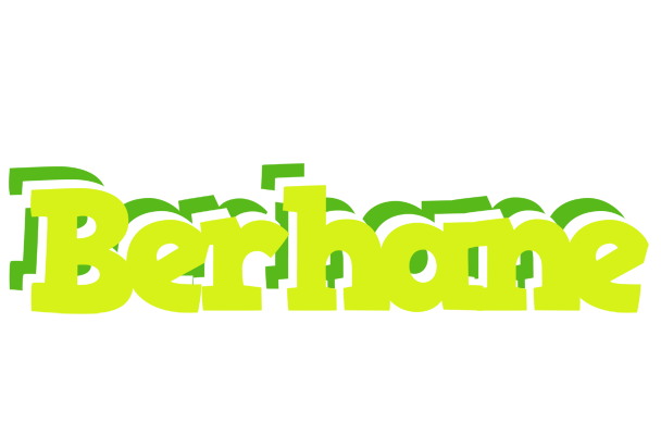 Berhane citrus logo