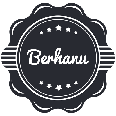 Berhanu badge logo