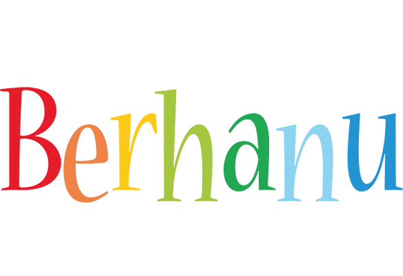 Berhanu birthday logo