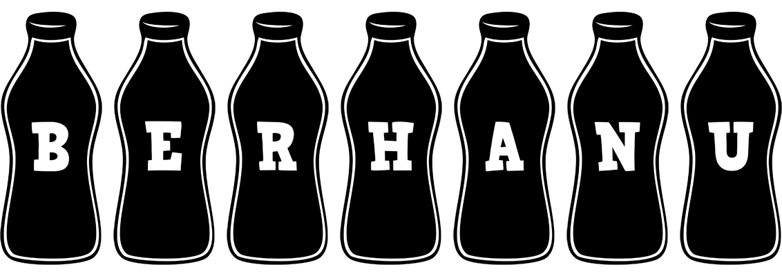 Berhanu bottle logo