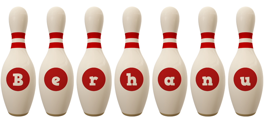 Berhanu bowling-pin logo