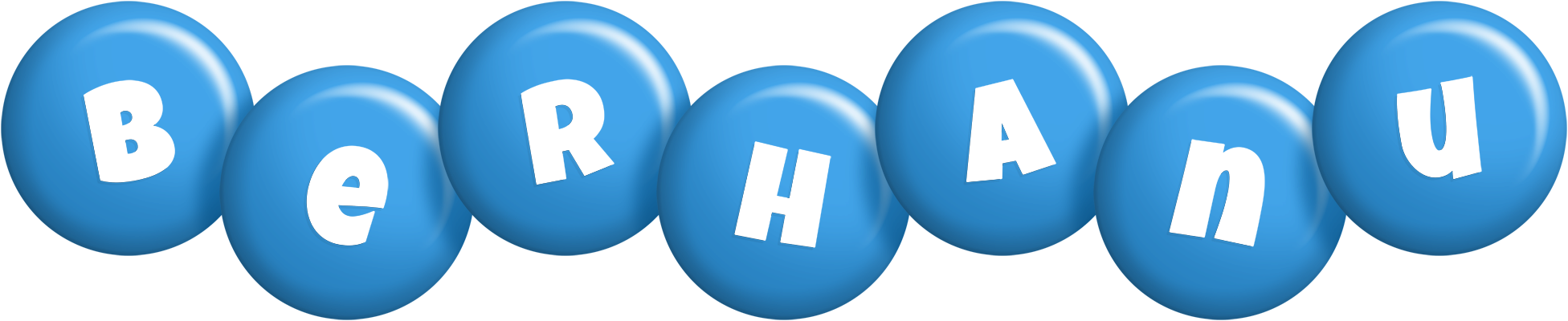 Berhanu candy-blue logo