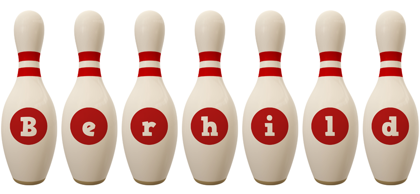 Berhild bowling-pin logo