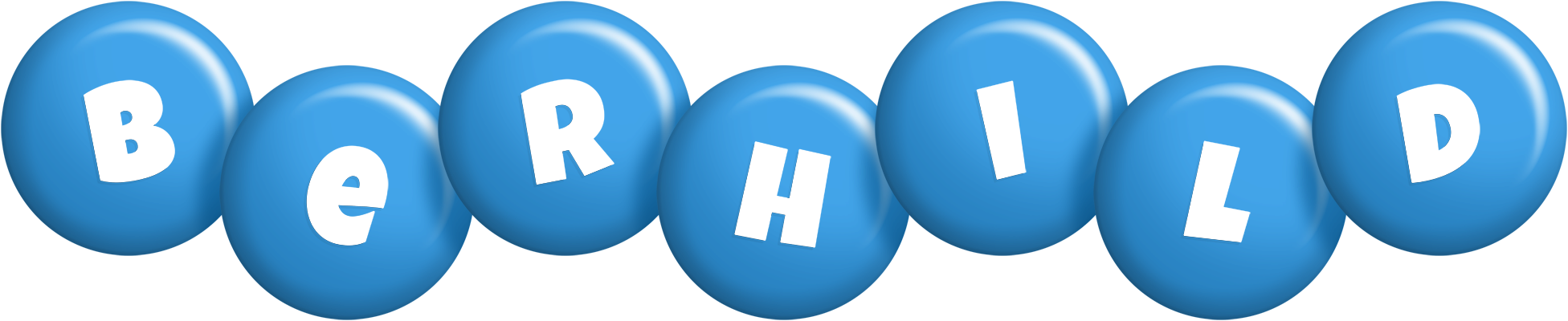 Berhild candy-blue logo