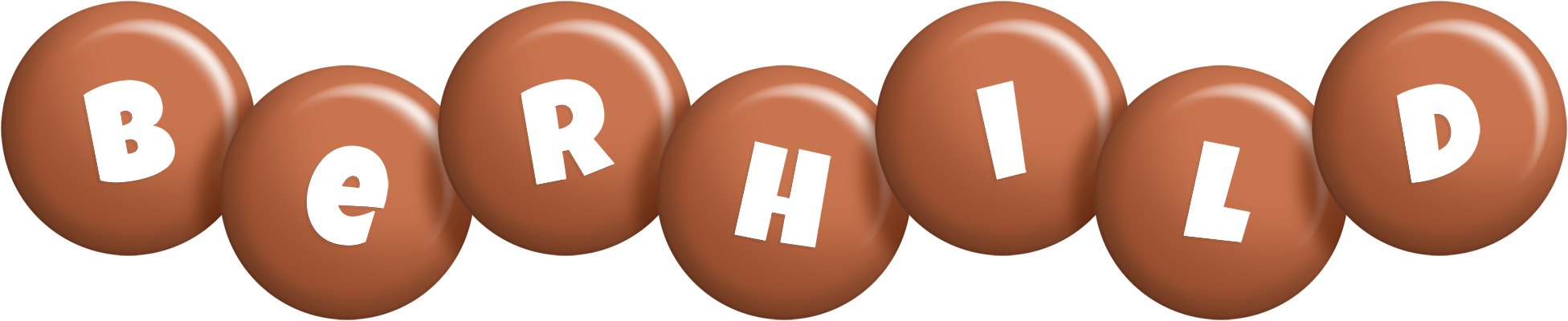 Berhild candy-brown logo