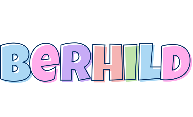 Berhild pastel logo