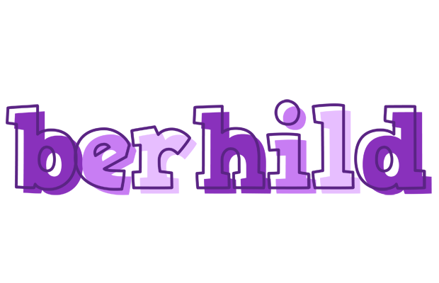 Berhild sensual logo