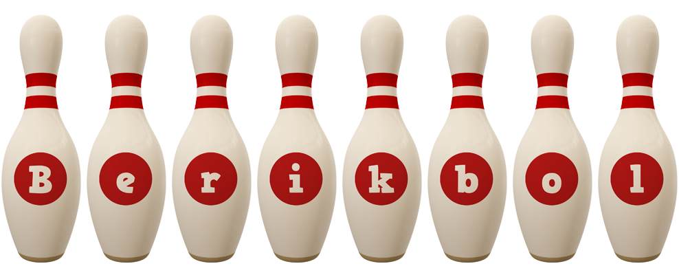Berikbol bowling-pin logo