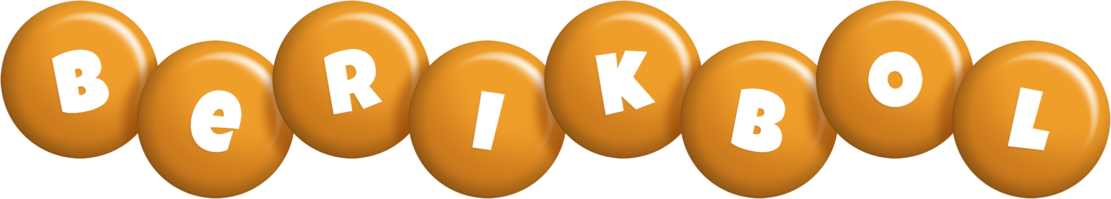 Berikbol candy-orange logo
