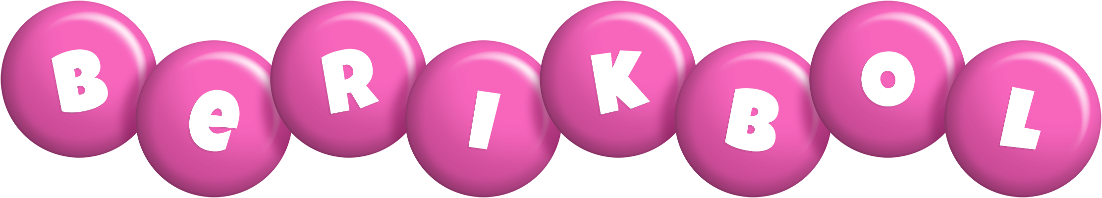 Berikbol candy-pink logo