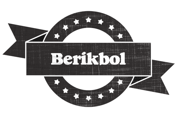 Berikbol grunge logo