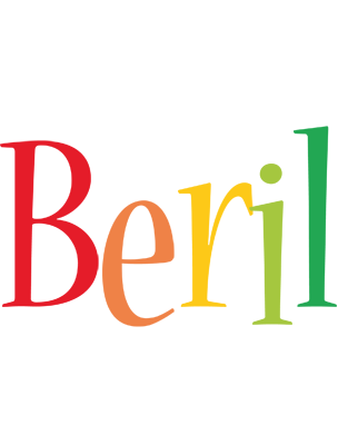 Beril birthday logo
