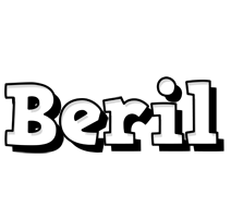 Beril snowing logo