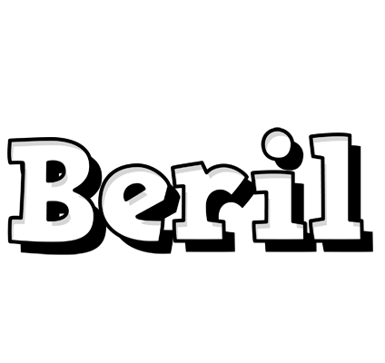 Beril snowing logo