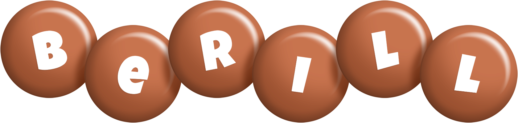 Berill candy-brown logo