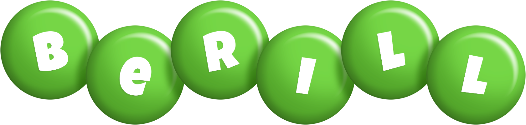 Berill candy-green logo