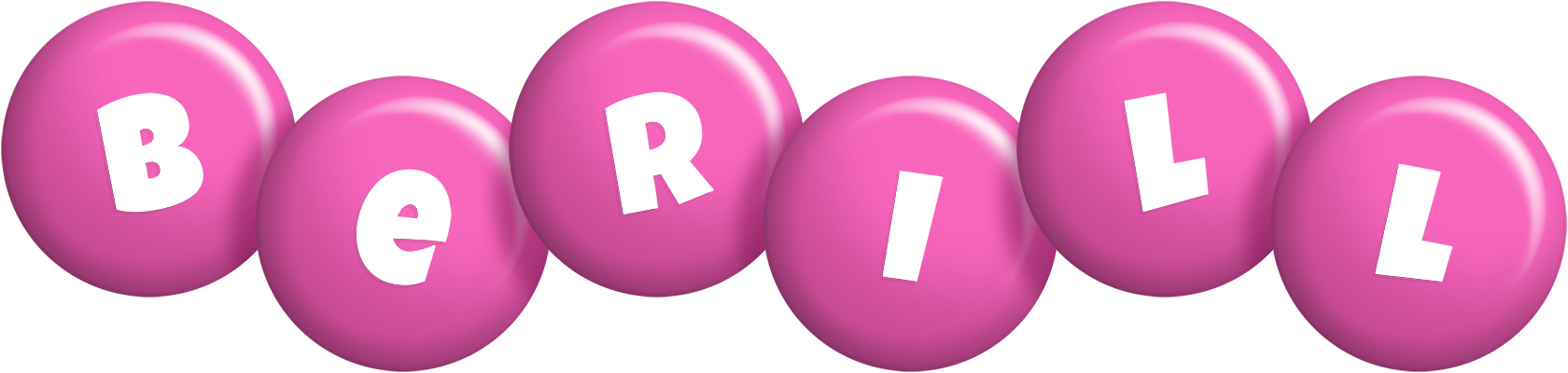 Berill candy-pink logo
