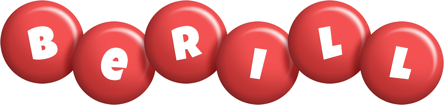 Berill candy-red logo