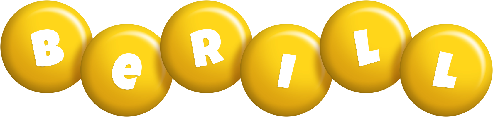 Berill candy-yellow logo